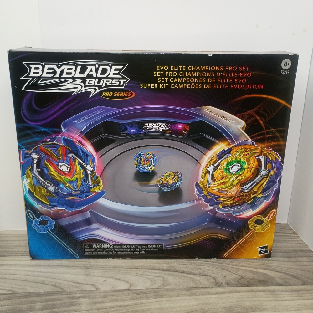 Beyblade Burst Pro Series Evo Elite Champions Pro Set Stadium New Sealed